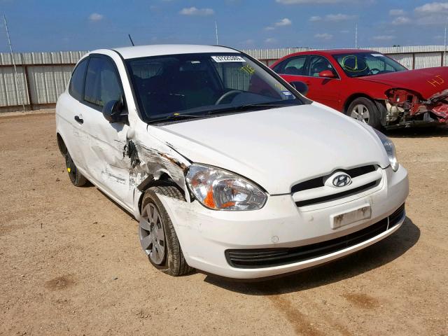 KMHCM36C57U024538 - 2007 HYUNDAI ACCENT GS WHITE photo 1