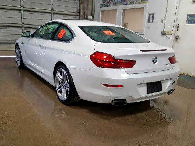 WBALX5C55CC894395 - 2012 BMW 650 XI WHITE photo 3