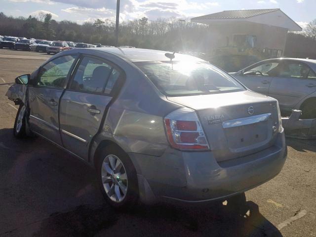 3N1AB6APXAL677464 - 2010 NISSAN SENTRA 2.0 GRAY photo 3