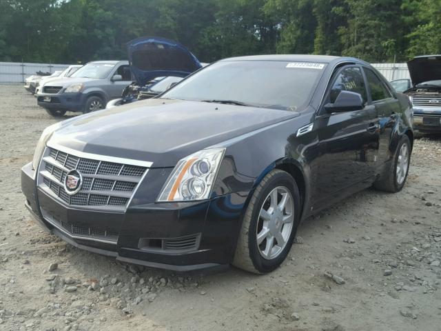 1G6DR57V780189699 - 2008 CADILLAC CTS HI FEA BLACK photo 2