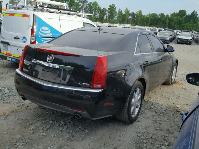 1G6DR57V780189699 - 2008 CADILLAC CTS HI FEA BLACK photo 4