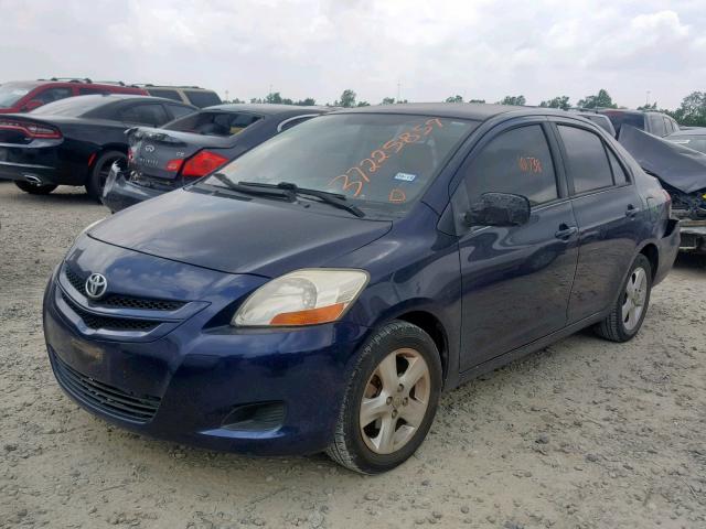 JTDBT923184022475 - 2008 TOYOTA YARIS BLUE photo 2