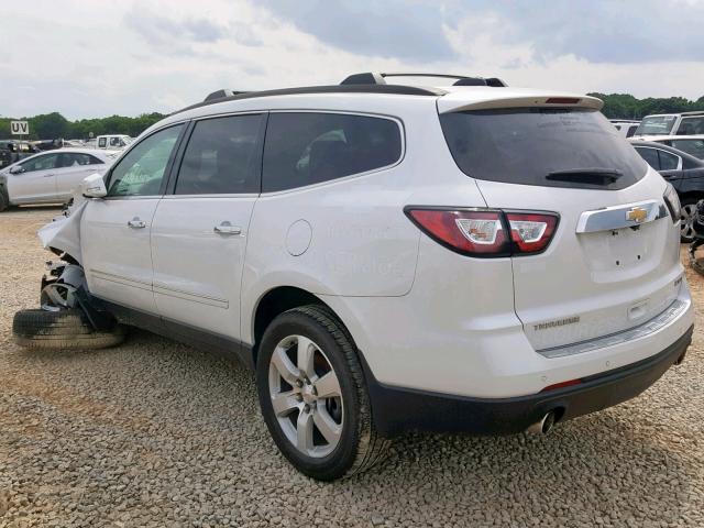 1GNKRJKD6HJ314026 - 2017 CHEVROLET TRAVERSE P WHITE photo 3