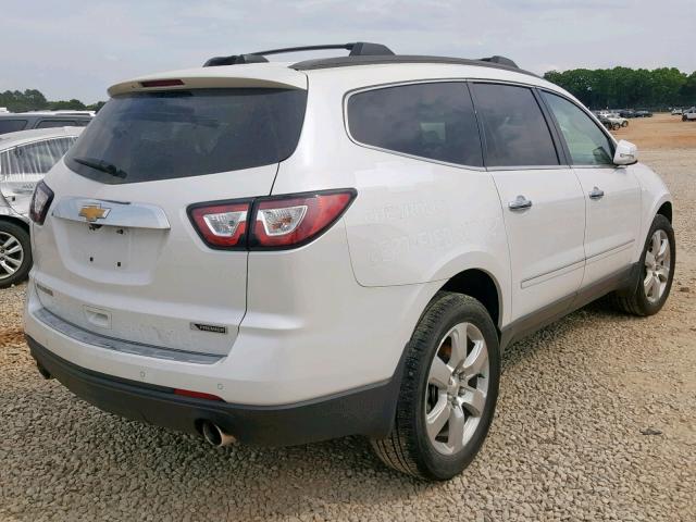 1GNKRJKD6HJ314026 - 2017 CHEVROLET TRAVERSE P WHITE photo 4