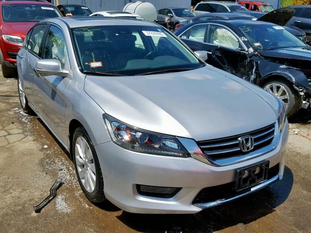 1HGCR2F84EA263526 - 2014 HONDA ACCORD EXL SILVER photo 1