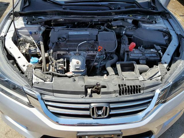 1HGCR2F84EA263526 - 2014 HONDA ACCORD EXL SILVER photo 7