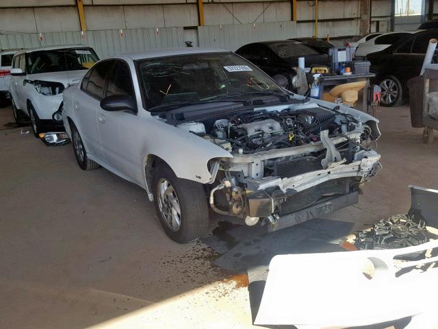 1G2NF52E94M554053 - 2004 PONTIAC GRAND AM S WHITE photo 1