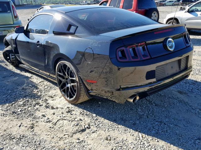 1ZVBP8CF2E5279848 - 2014 FORD MUSTANG GT BLACK photo 3