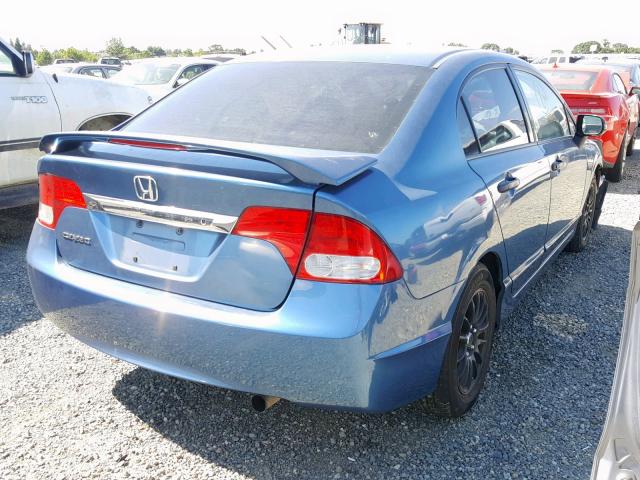 2HGFA1F31BH543999 - 2011 HONDA CIVIC VP BLUE photo 4