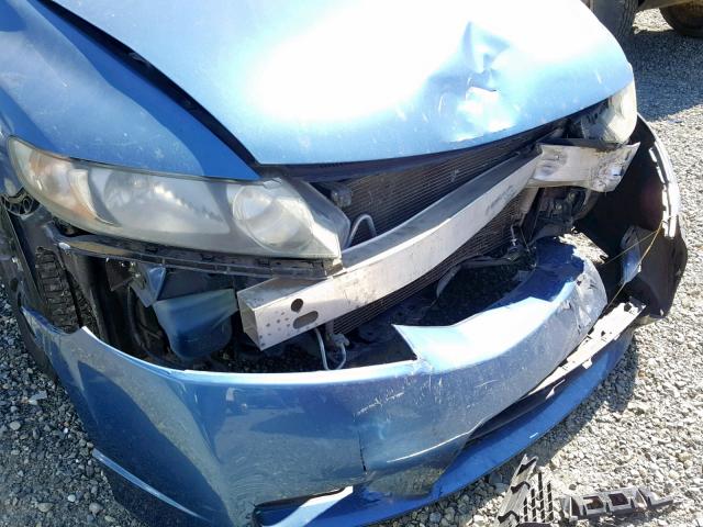 2HGFA1F31BH543999 - 2011 HONDA CIVIC VP BLUE photo 9