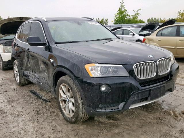 5UXWX9C53E0D21962 - 2014 BMW X3 XDRIVE2 BLACK photo 1