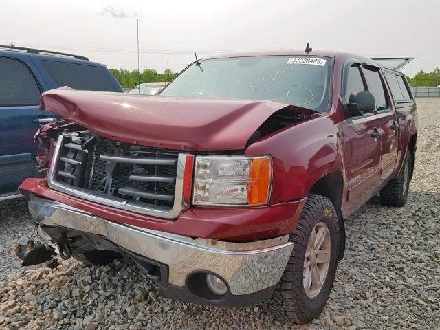 2GTEK13M571672526 - 2007 GMC NEW SIERRA RED photo 2