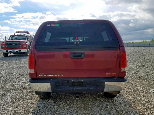 2GTEK13M571672526 - 2007 GMC NEW SIERRA RED photo 9