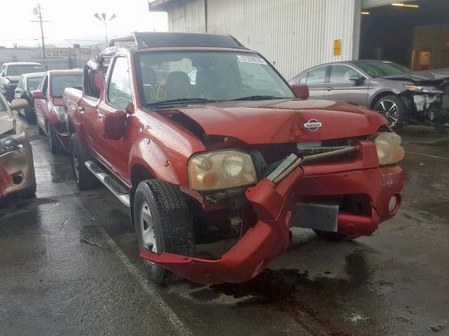 1N6ED27TX1C333339 - 2001 NISSAN FRONTIER C RED photo 1