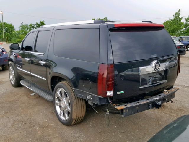 1GYUKHEFXAR176844 - 2010 CADILLAC ESCALADE E GRAY photo 3