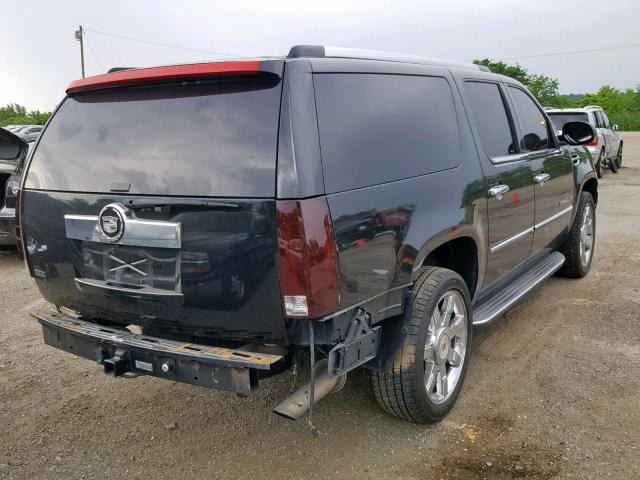 1GYUKHEFXAR176844 - 2010 CADILLAC ESCALADE E GRAY photo 4