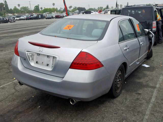 1HGCM66407A030295 - 2007 HONDA ACCORD SE SILVER photo 4