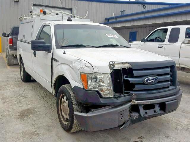 1FTMF1CW0AKA46553 - 2010 FORD F150 WHITE photo 1