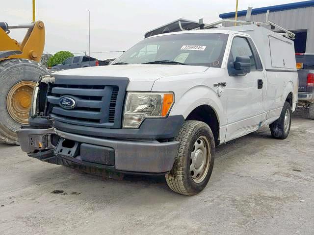 1FTMF1CW0AKA46553 - 2010 FORD F150 WHITE photo 2