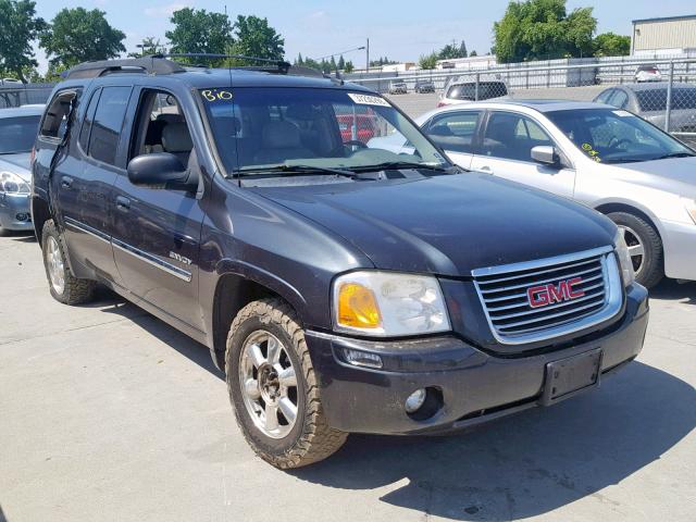 1GKET16S466148514 - 2006 GMC ENVOY XL BLACK photo 1