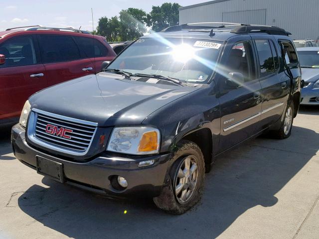 1GKET16S466148514 - 2006 GMC ENVOY XL BLACK photo 2