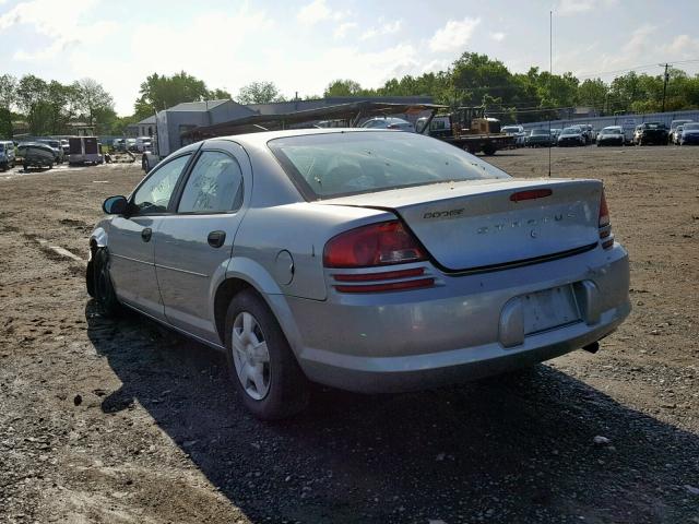 1B3EL36X44N165546 - 2004 DODGE STRATUS SE GREEN photo 3