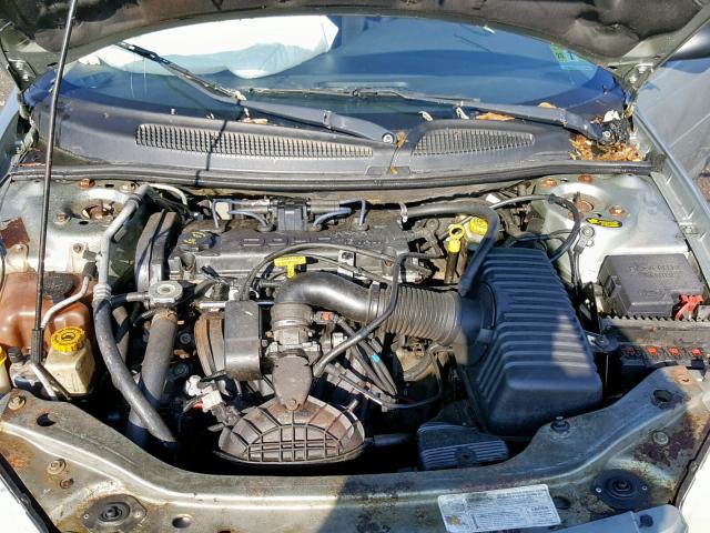 1B3EL36X44N165546 - 2004 DODGE STRATUS SE GREEN photo 7