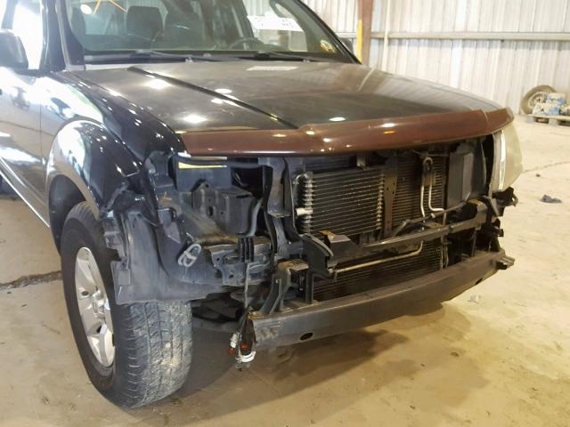 1N6AD09U89C412545 - 2009 NISSAN FRONTIER C BLACK photo 9