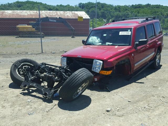 1J4RG4GT7AC118941 - 2010 JEEP COMMANDER Qırmızı foto 2