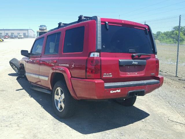 1J4RG4GT7AC118941 - 2010 JEEP COMMANDER Qırmızı foto 3
