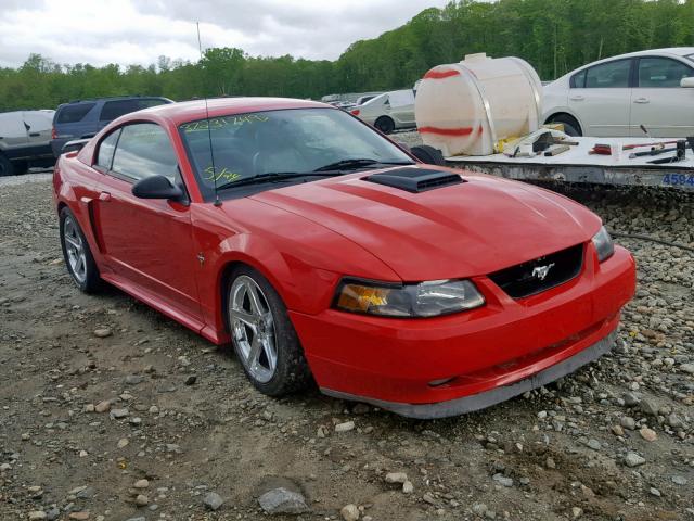1FAFP42R03F423810 - 2003 FORD MUSTANG MA RED photo 1
