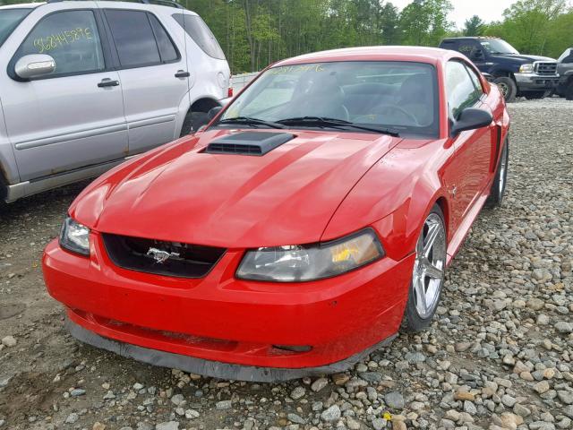 1FAFP42R03F423810 - 2003 FORD MUSTANG MA RED photo 9