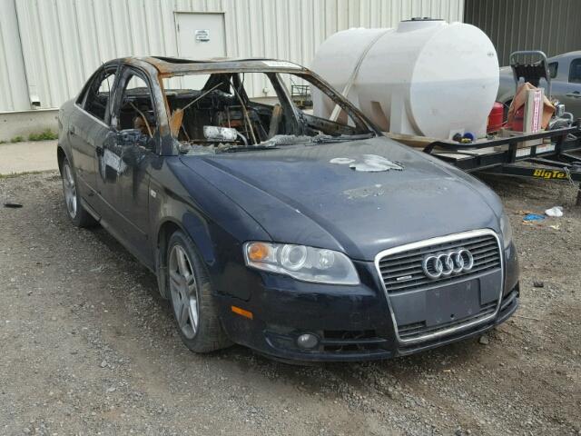 WAUDF68E28A094548 - 2008 AUDI A4 2.0T QU GRAY photo 1