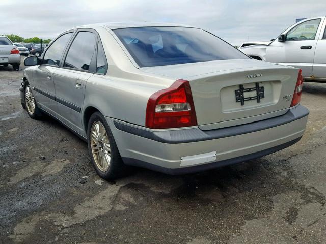 YV1TS94D011190381 - 2001 VOLVO S80 SILVER photo 3