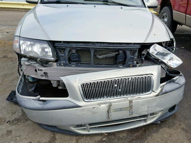 YV1TS94D011190381 - 2001 VOLVO S80 SILVER photo 9