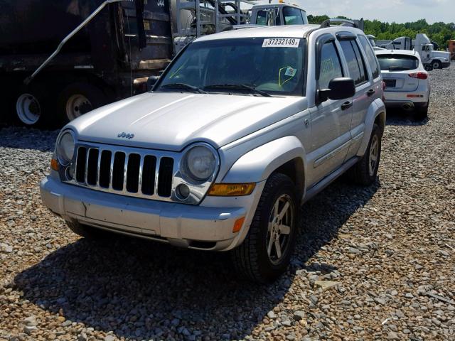 1J4GL58K37W693575 - 2007 JEEP LIBERTY LI SILVER photo 2