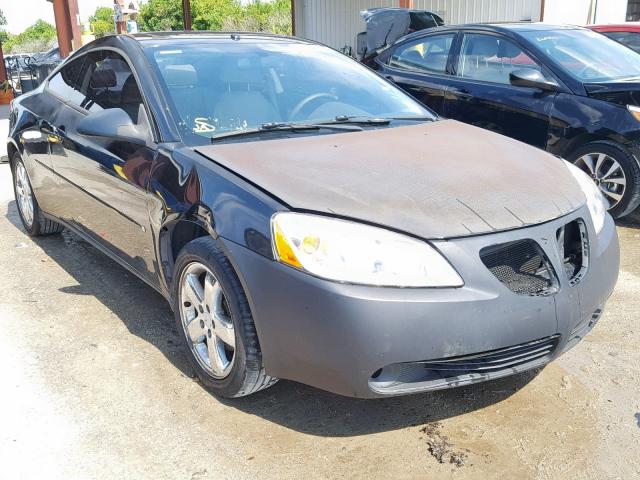 1G2ZH158564138871 - 2006 PONTIAC G6 GT BLACK photo 1