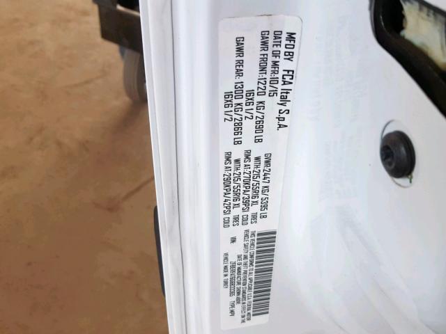 ZFBERFAT6G6B33365 - 2016 RAM PROMASTER 白色 照片 10