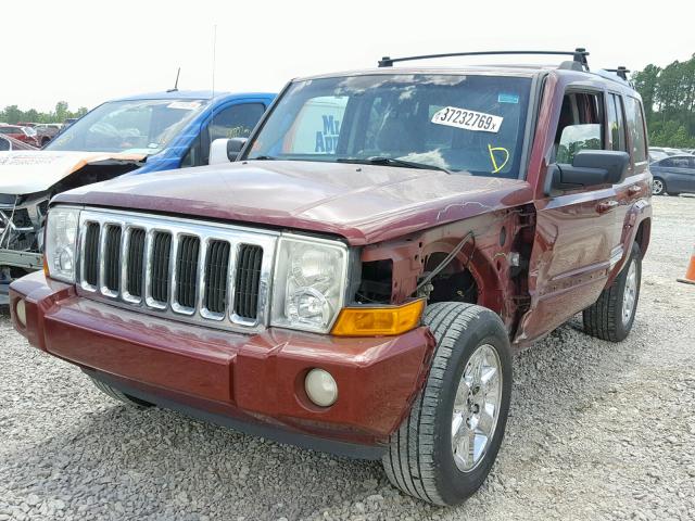1J8HH58P07C673513 - 2007 JEEP COMMANDER 栗色 照片 2