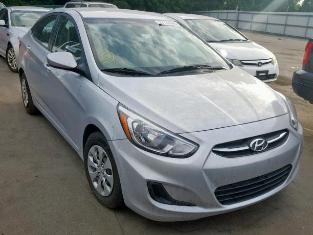 KMHCT4AE5GU953016 - 2016 HYUNDAI ACCENT SE SILVER photo 1