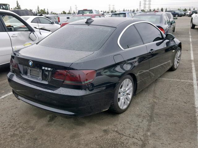 WBAWV13567PK48485 - 2007 BMW 328 I SULE BLACK photo 4