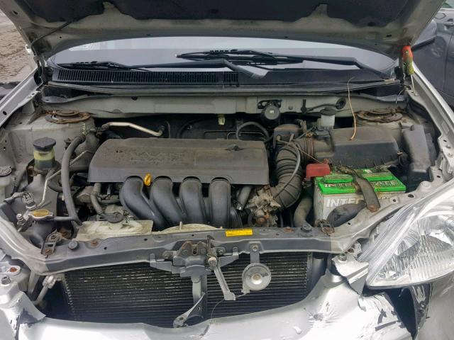 2T1KR32E13C087927 - 2003 TOYOTA MATRIX SILVER photo 7