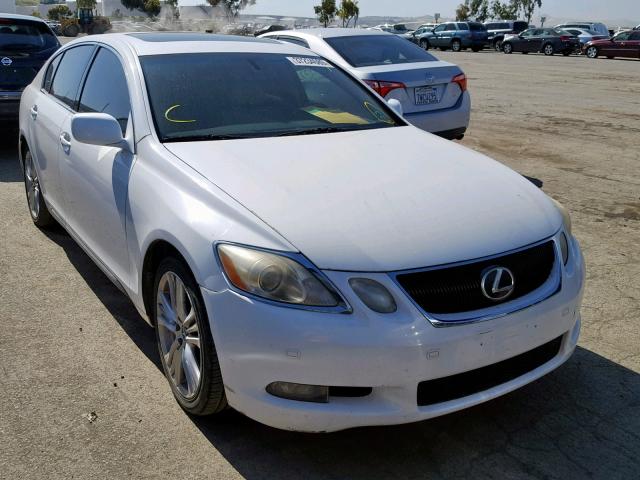 JTHBC96S175007418 - 2007 LEXUS GS 450H WHITE photo 1