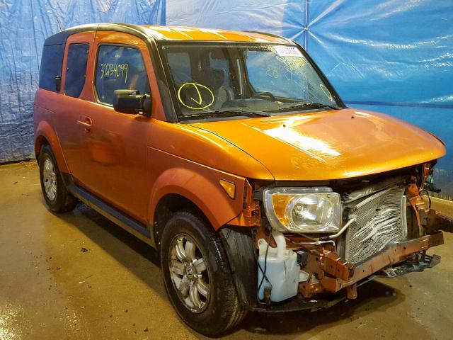 5J6YH28776L019932 - 2006 HONDA ELEMENT EX ORANGE photo 1