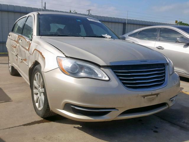 1C3CCBBB6DN732726 - 2013 CHRYSLER 200 TOURIN TAN photo 1