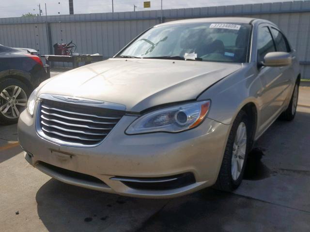 1C3CCBBB6DN732726 - 2013 CHRYSLER 200 TOURIN TAN photo 2