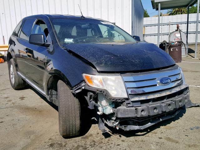 2FMDK3JC3ABA87152 - 2010 FORD EDGE SEL BLACK photo 1