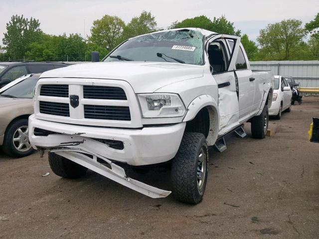 3D7TT2CT7BG638076 - 2011 DODGE RAM 2500 WHITE photo 2