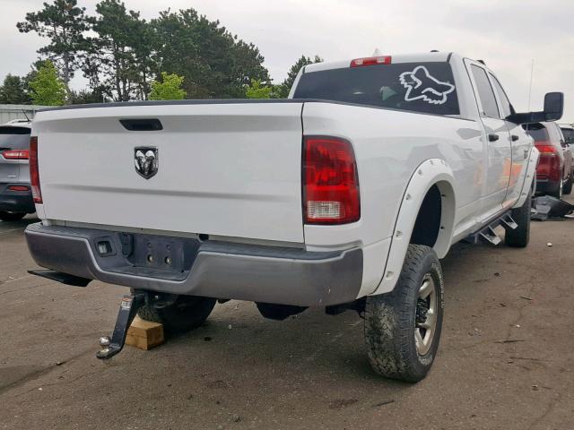 3D7TT2CT7BG638076 - 2011 DODGE RAM 2500 WHITE photo 4