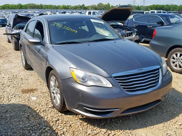 1C3CCBAB3DN604686 - 2013 CHRYSLER 200 LX CHARCOAL photo 1